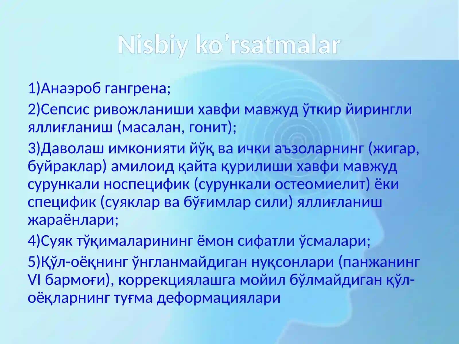 Amputatsiya, protezlashishlar va nogironlar reabilitatsiyasi 4