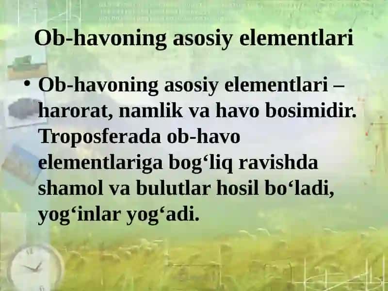 Ob-havo 4