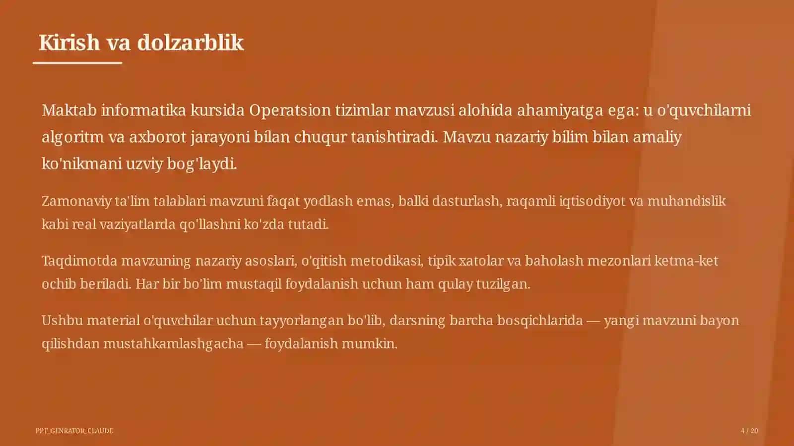 Operatsion tizimlar (6-sinf) 4