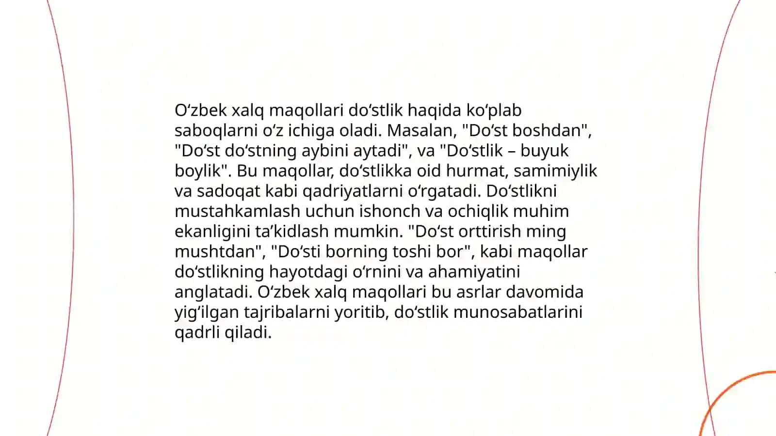 Ma’naviy-qadriyatlar vositasida o‘quvchilarda do‘stlikni tarbiyalash 4