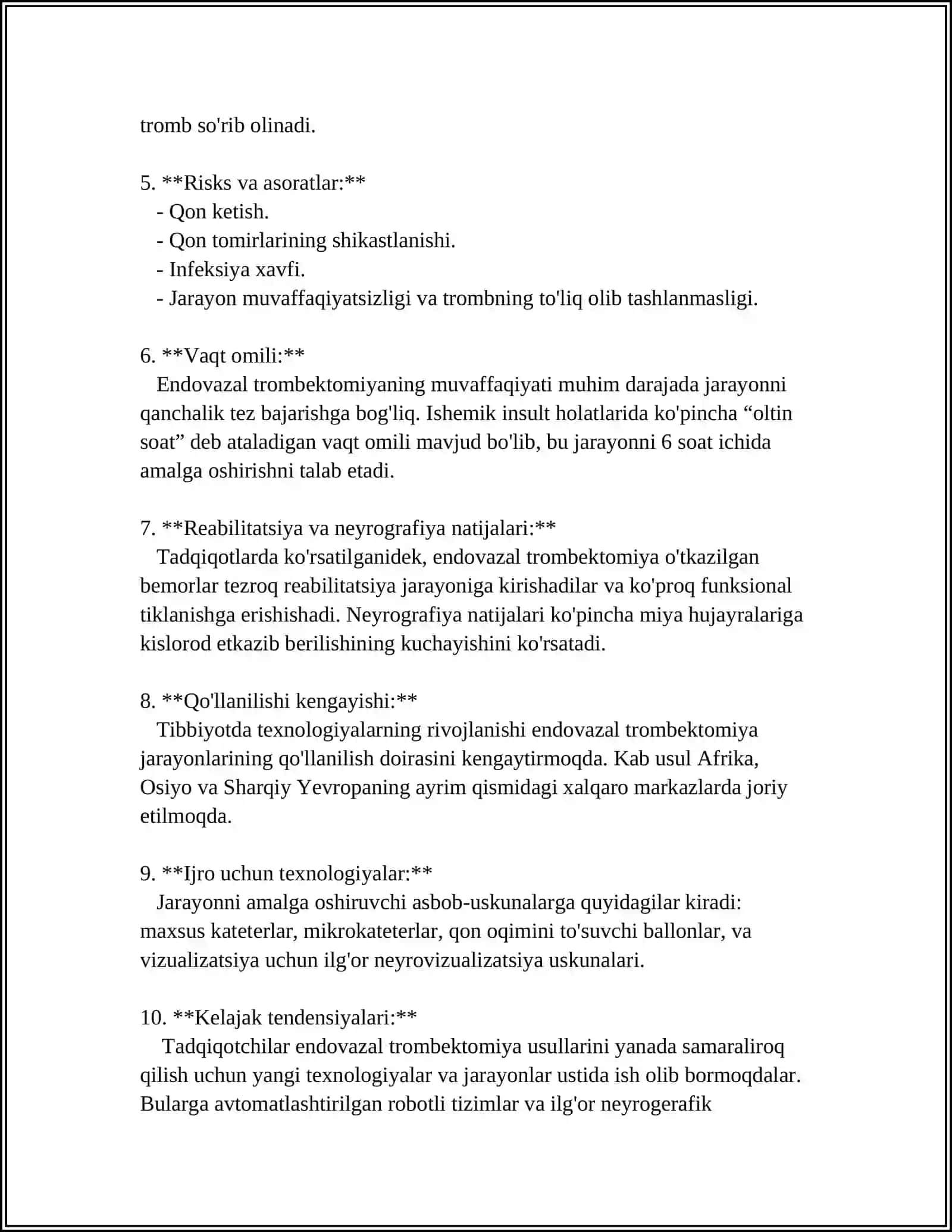 ENDOVAZAL TROMBOEKTOMIYA 4