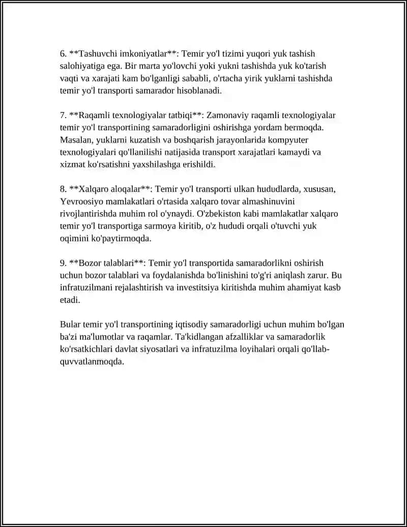 TEMIR YÒLDA IQTISODIY TADQIQOTLARNING TOIFALANISHI 4