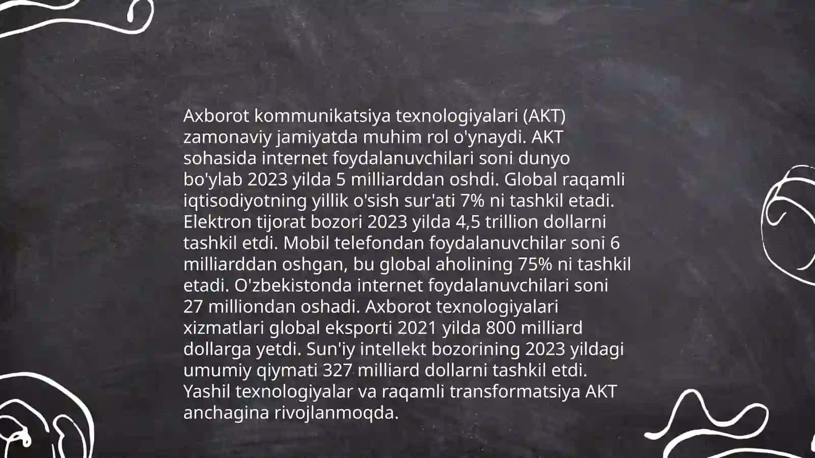 Menga slays kerak 10 bet boshiga fan nomi yozilishi kerak Axborot kommunikatsiya texnologiyalari 4