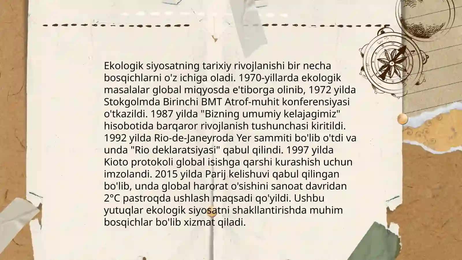 Ekologik siyosat va uni amalga oshirish yo'llari 4