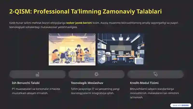 Ta'lim Tizimini Isloh Qilish: Strategiya va Loyihalashtirish 4