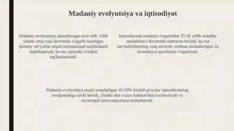 Evolyutsion Iqtisodiyotning Asosiy Tamoyillari va Modellari 4