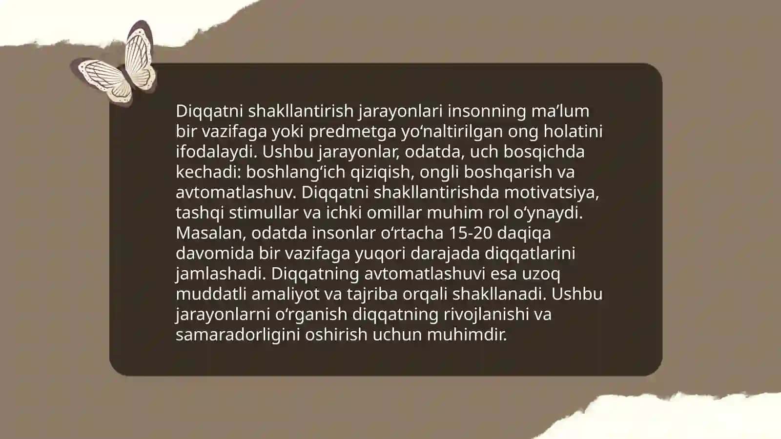 Diqqatning psixologik nazariyalari 4