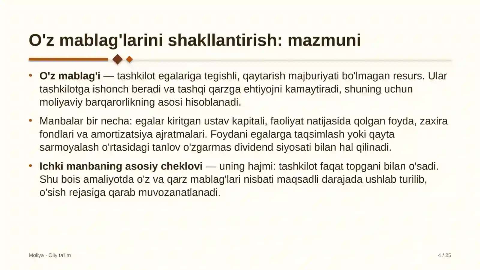 poyabzal do'konlarida o'z mablag'larini shakllantirish 7930 4