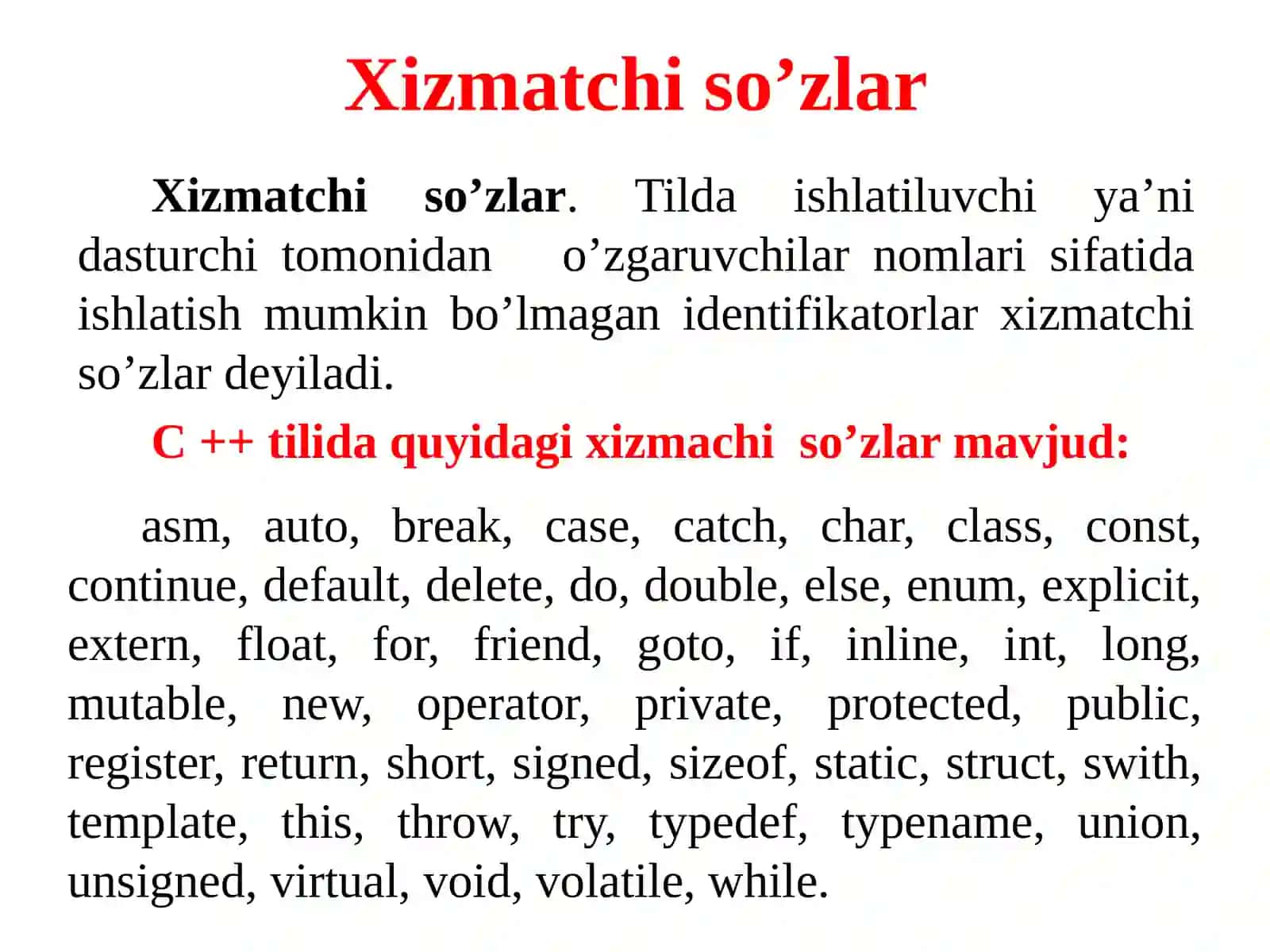 C++dasturlashtili 4