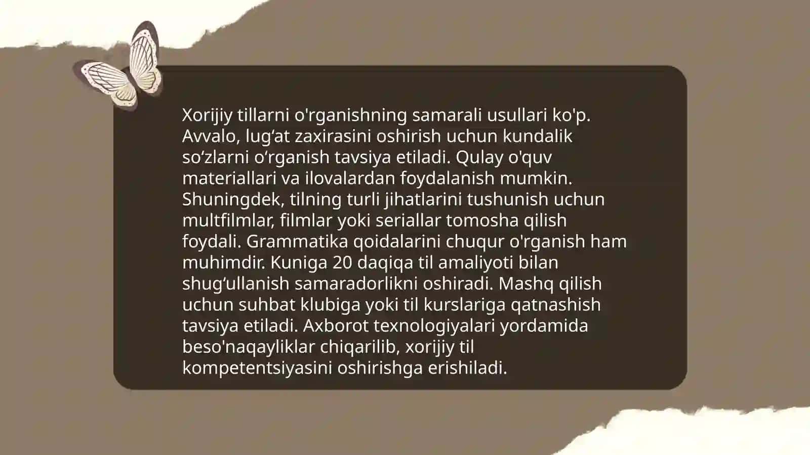 Xorijiy tillarni o'rganishning afzalliklari 4