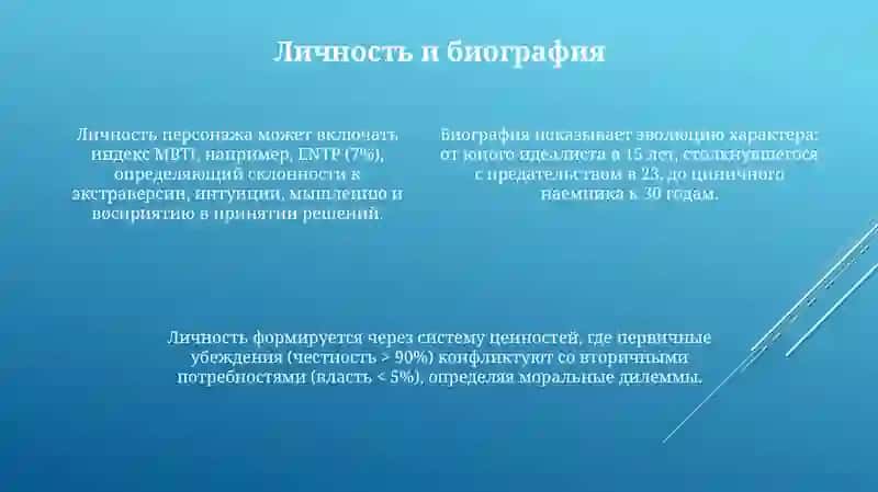 Концепция персонажа 4