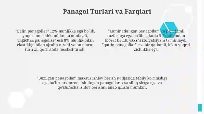 Panagohlarning turlari 4