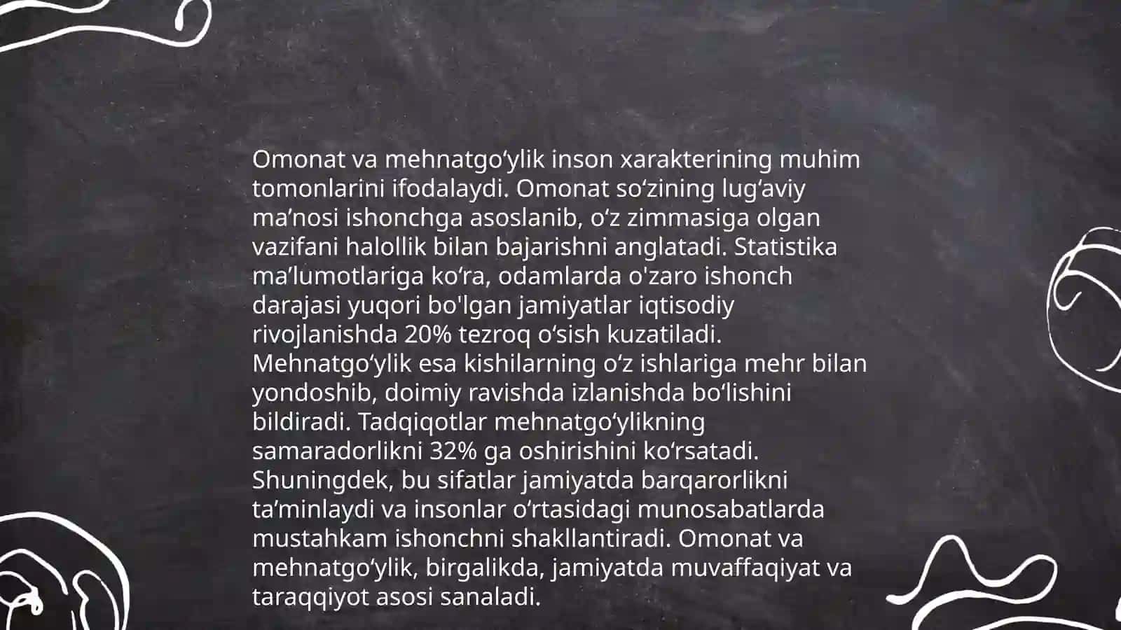 Yaxshilik qilish va saxovat 4