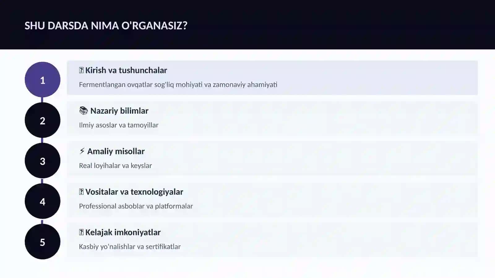 Fermentlangan ovqatlar sog'liq 4