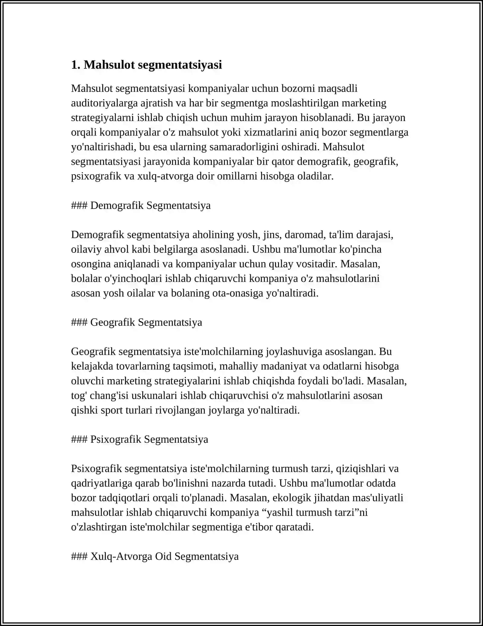 GIORGIO ARMANI BREND KOMPANIYASINING BOSHQARUV JARAYONLARI HAQIDA TAQDIMOT 4