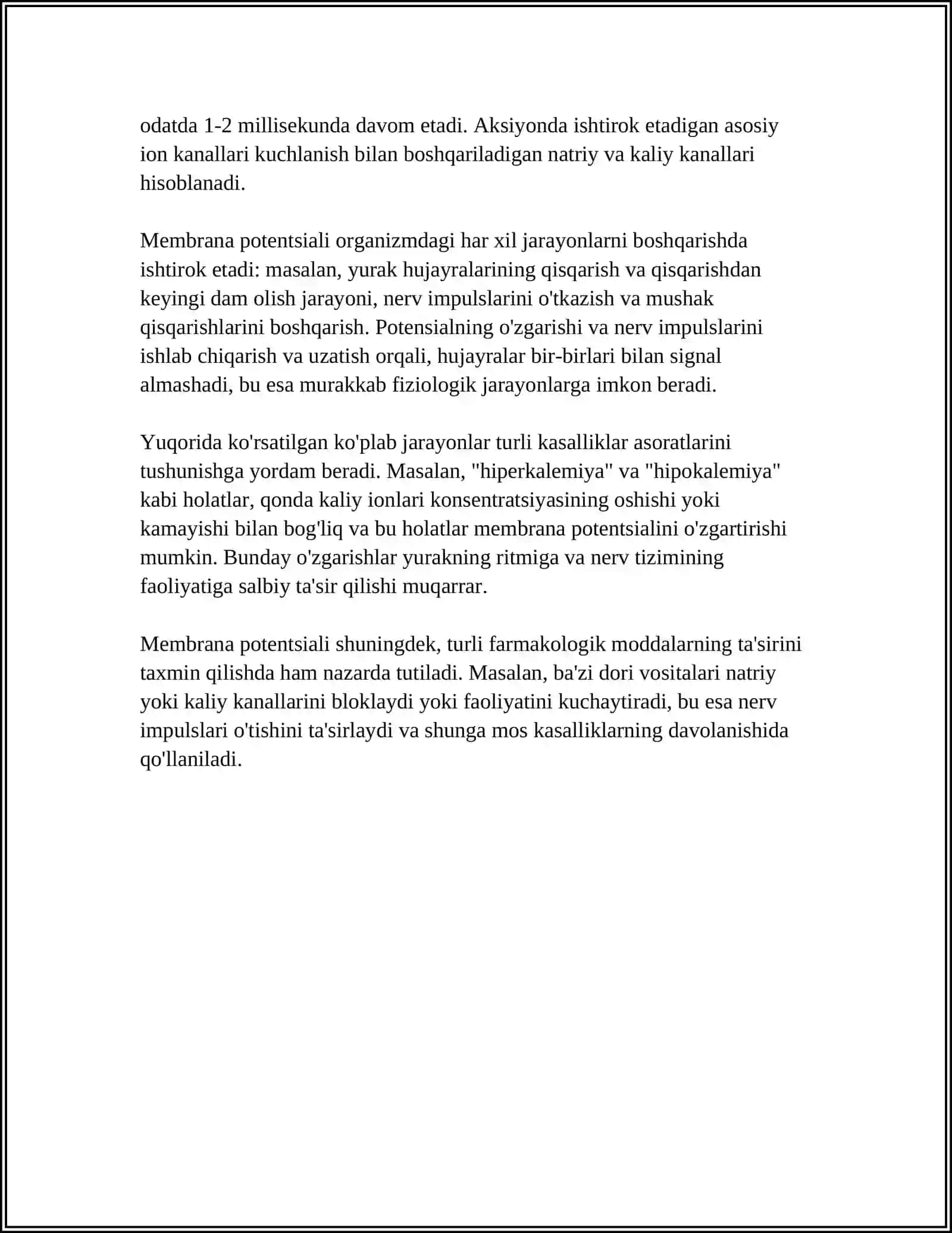 BIOLOGIK MENBRANALARDAGI FIZIK JARAYONLAR 4