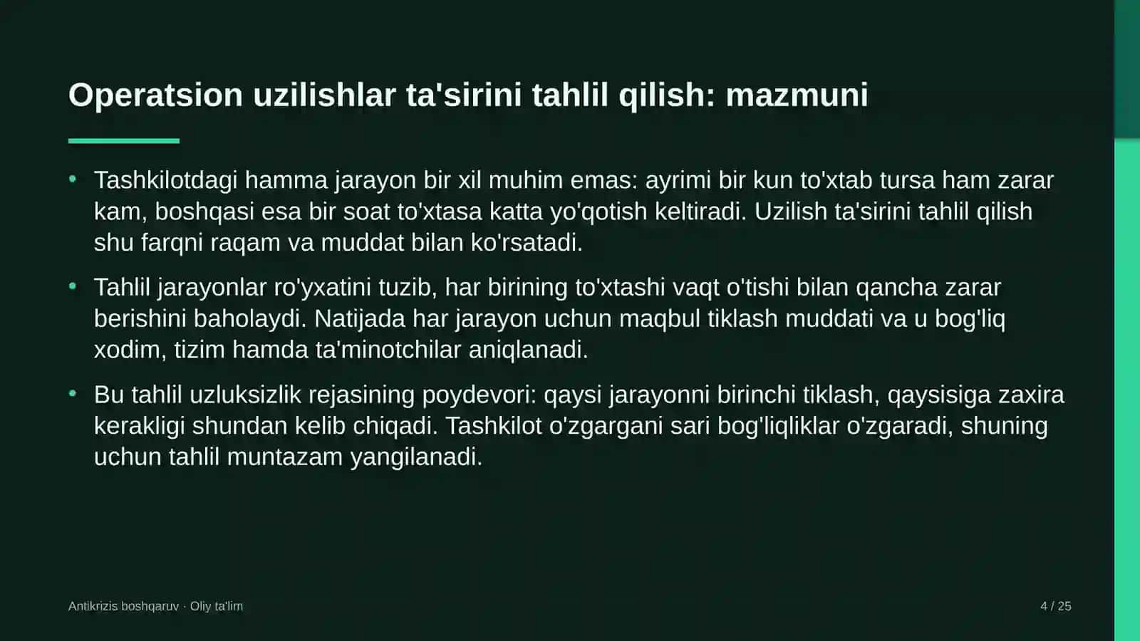 Yer osti gaz omborlarida operatsion uzilishlar ta'sirini tahlil qilish 4
