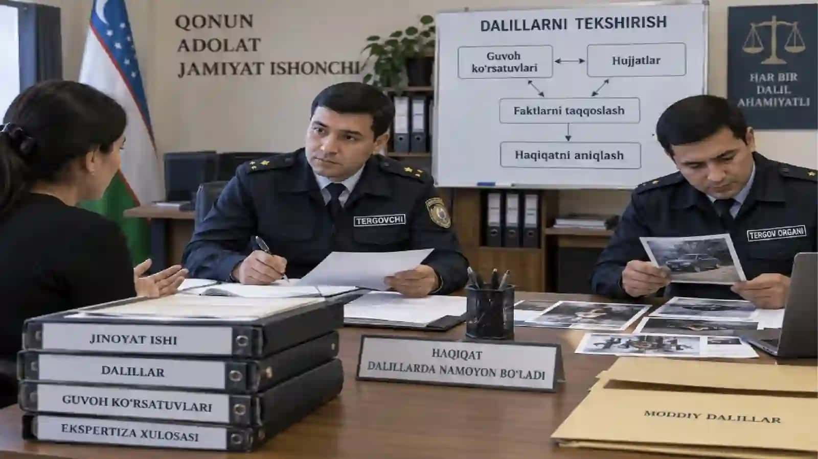 Isbotlash jarayoni: dalillarni to‘plash, tekshirish va baholash 4