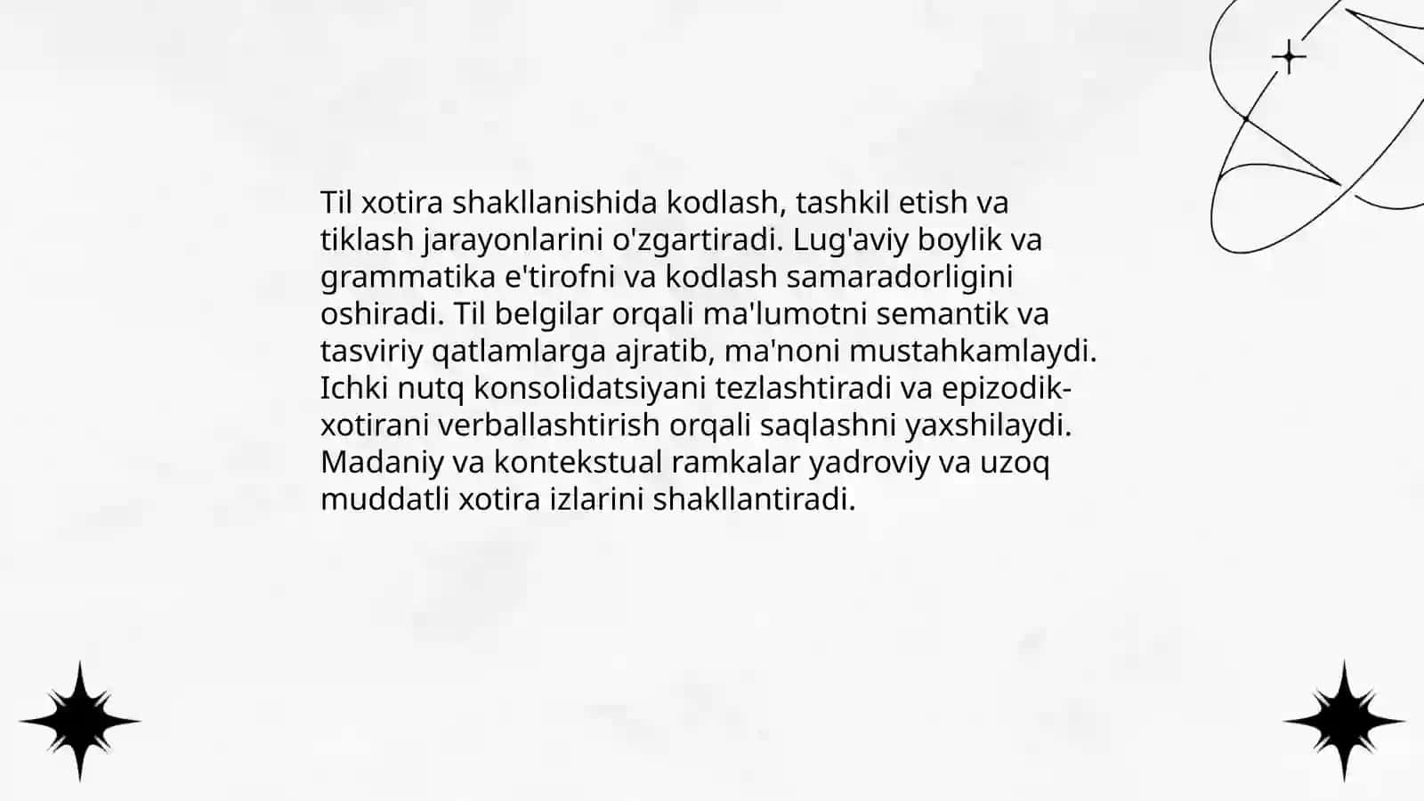 Psixik jarayonlarni shakillanishida tilning ahamiyati 4