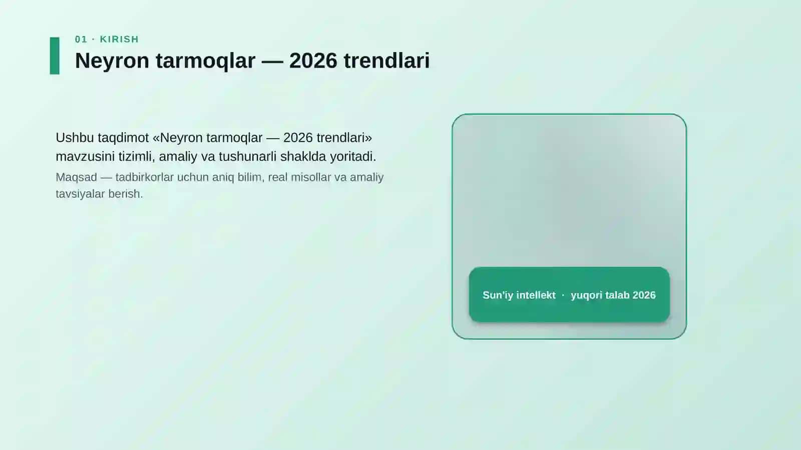 Neyron tarmoqlar — 2026 trendlari 4