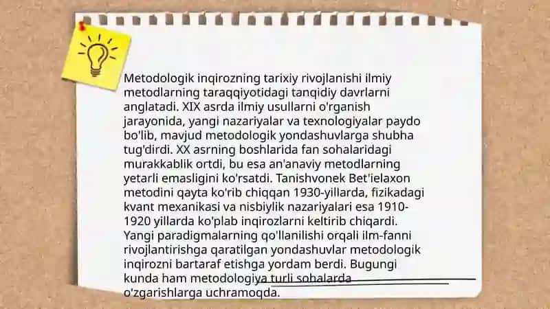 Psixolgiyada metodologik inqiroz 4