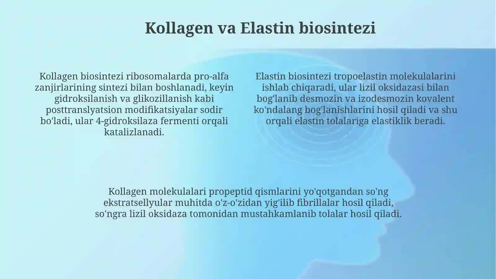 Tirik organizmdagi matritsali biosintezi 4