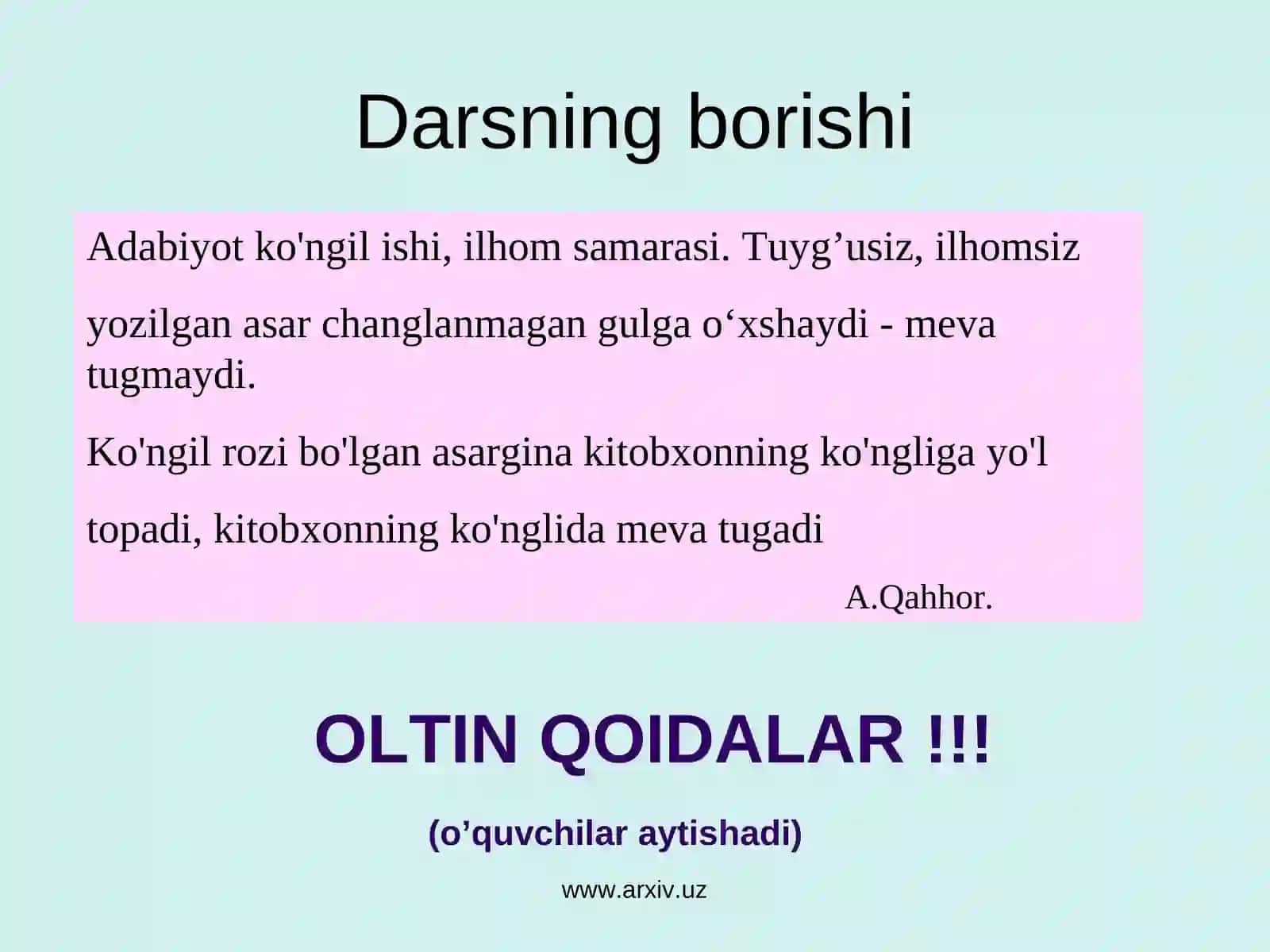Gofur G’ulomning“Shum bola”qissasi matni va timsollari ustida ishlash(2-soat) 4