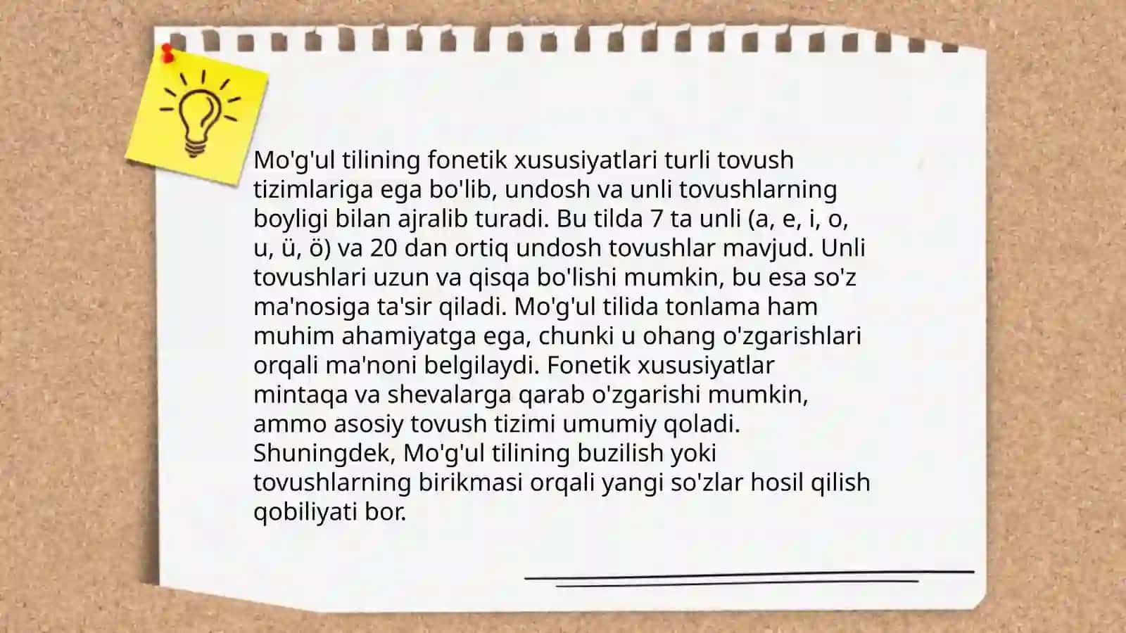 Turkiy Tillar va Mog'ul, Xitoy, Arab, Fors-Tojik Tillari 4