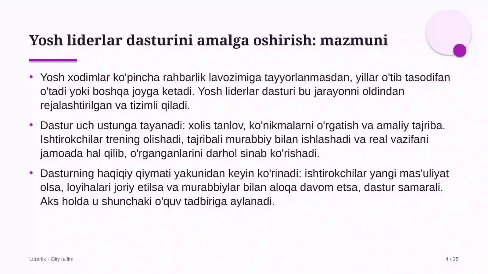 Robototexnikada yosh liderlar dasturini amalga oshirish 4