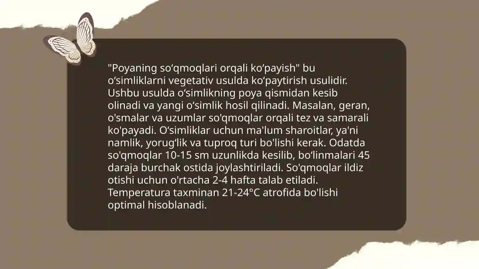 Oʻsimliklarning vegetativ koʻpayishi 4