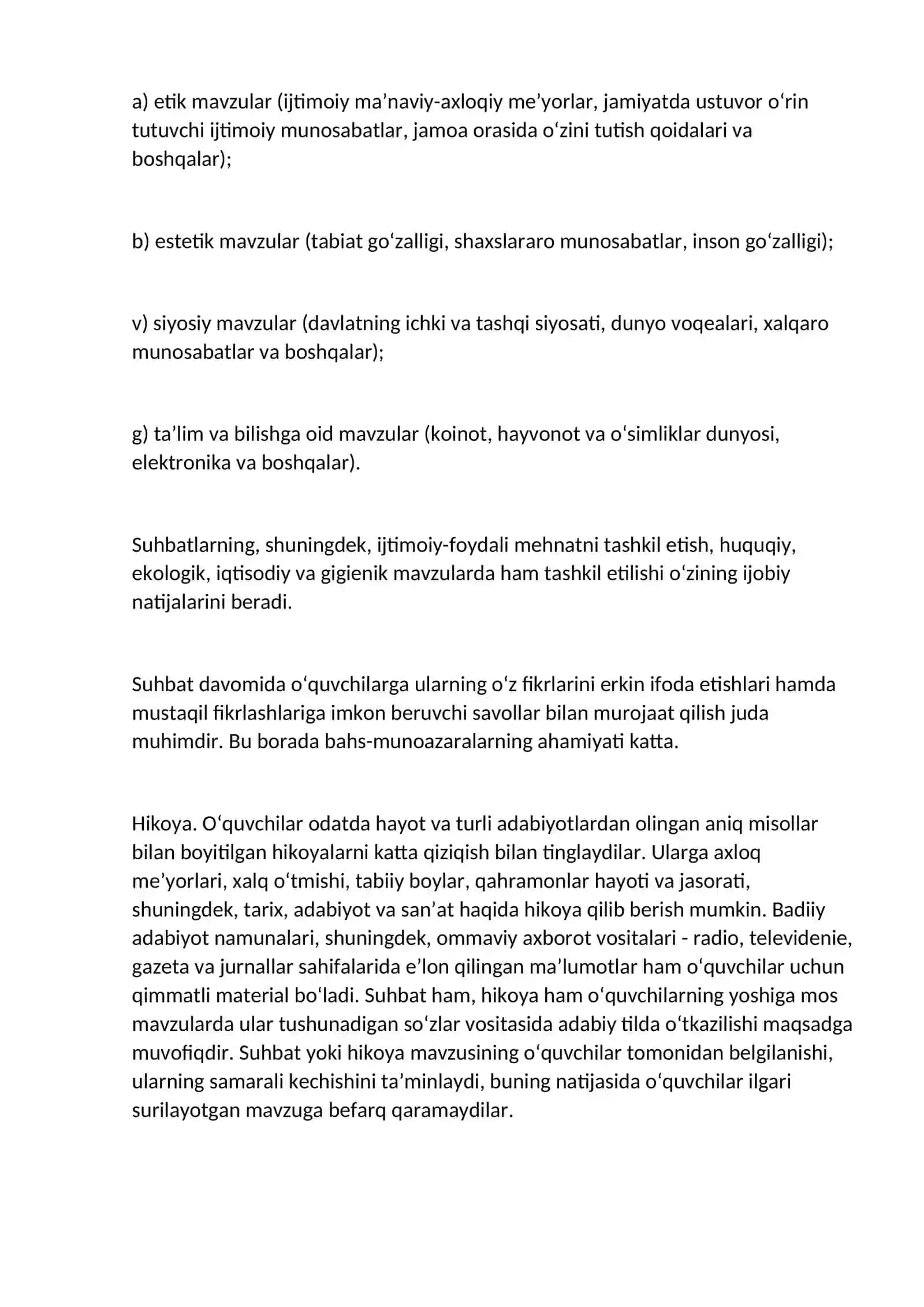 Tarbiya qonunlari va metodlari 4
