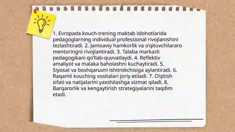 Zamonaviy ta’limda kouch-treningning xalqaro tajribalari 4