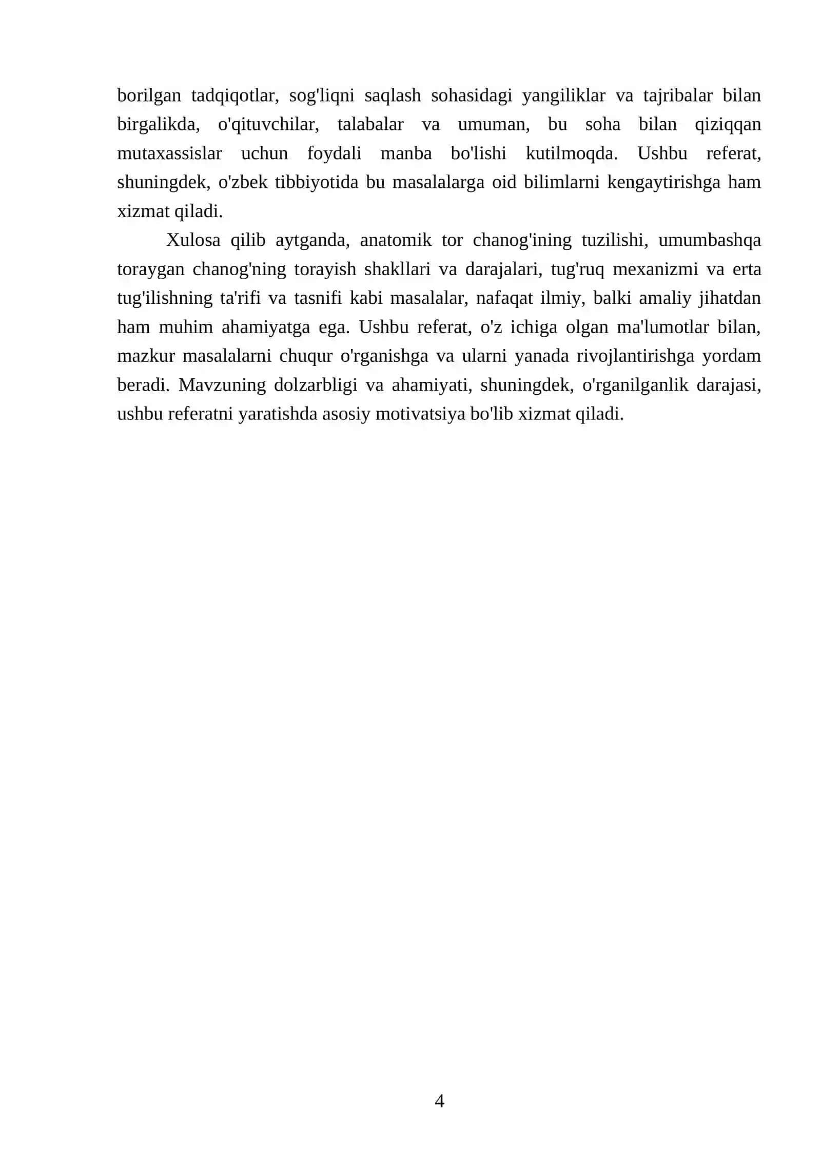 Anatomik tor chanog 4