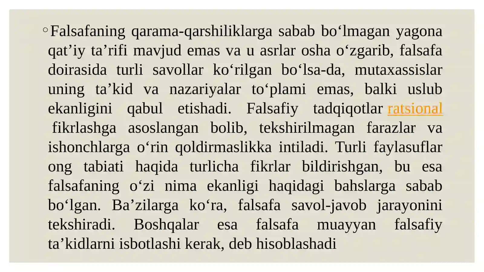 Qadimgi sharqda asotiriy tasavvurlar va falsafiy bilimlarning paydo bo‘lishi 4