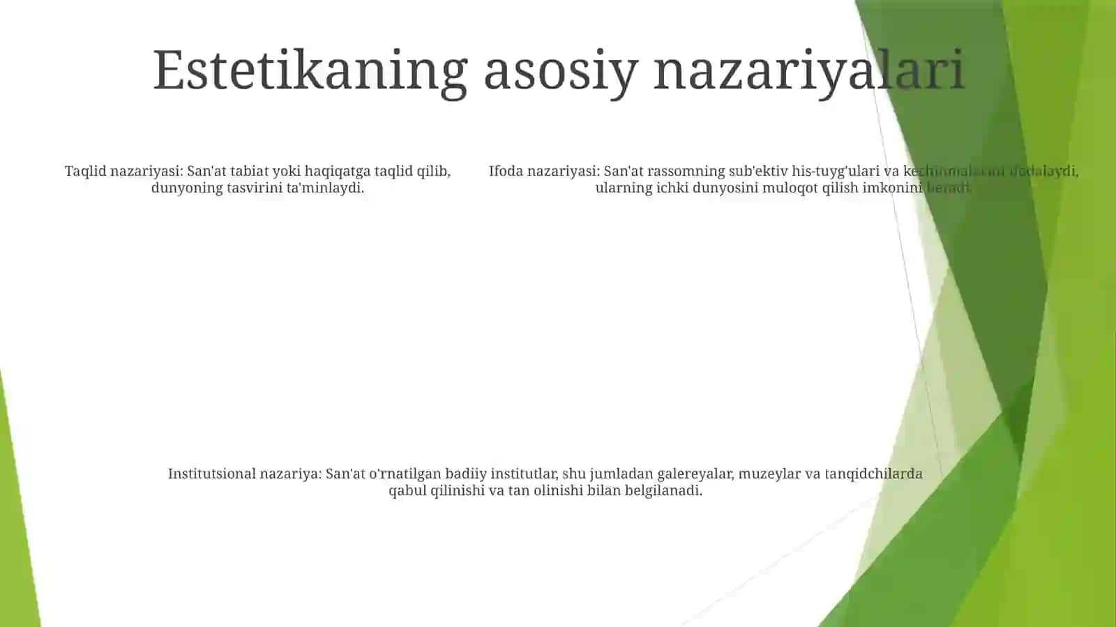 Estetika Fani Maqsad Va Vazifalari 4