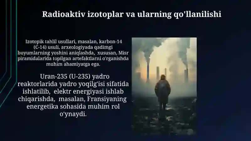 Radioaktivlik.Radioaktiv yemirilish qonuni 4