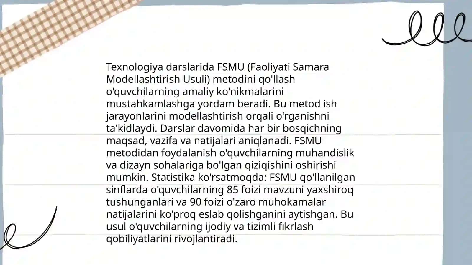 FSMU metodining asoslari 4