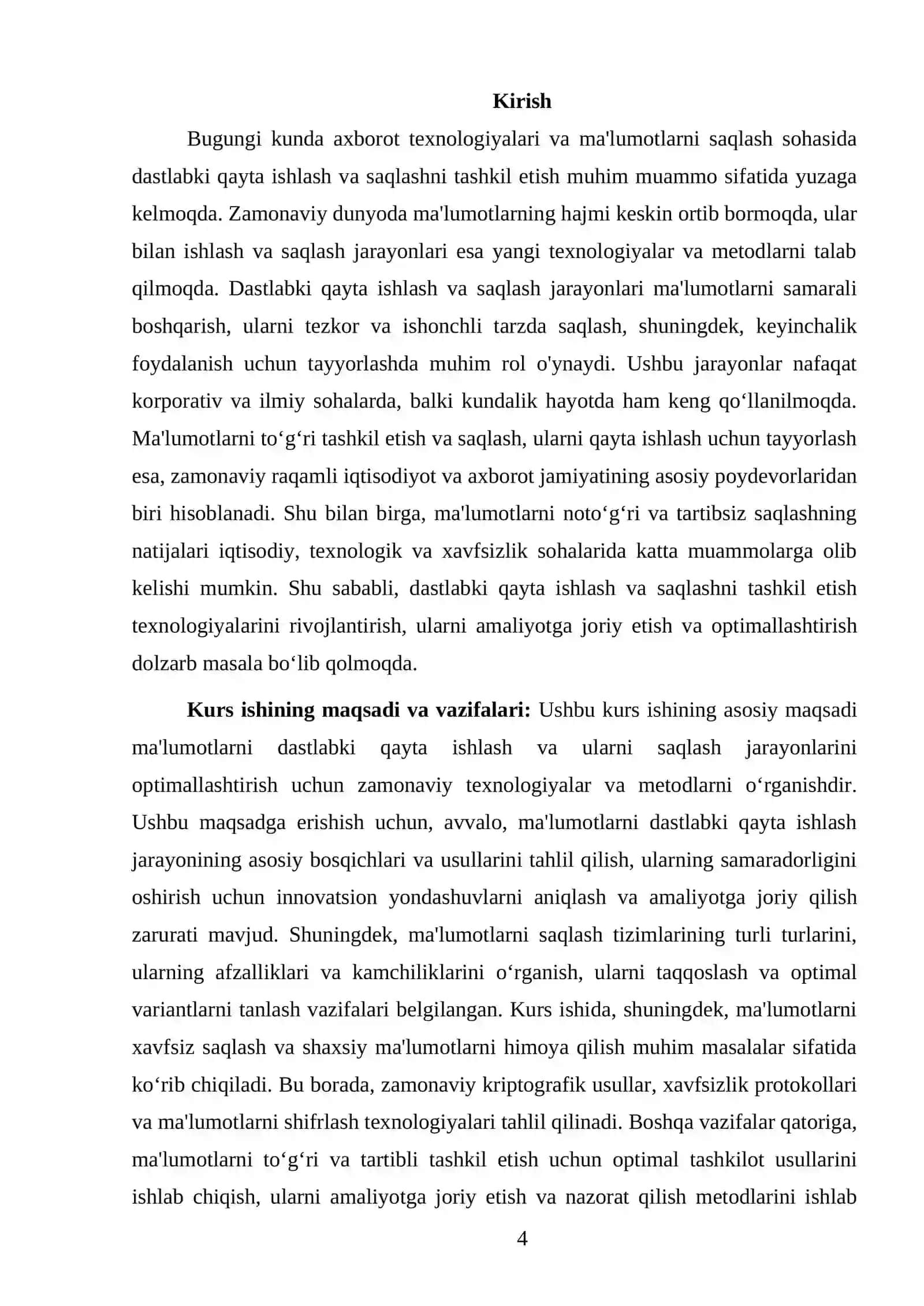 DORIVOR O'SIMLIKLAR YETISHTIRISH XOM-ASHYOSINI TAYYORLASH TEXNOLOGIYASI FANI 4