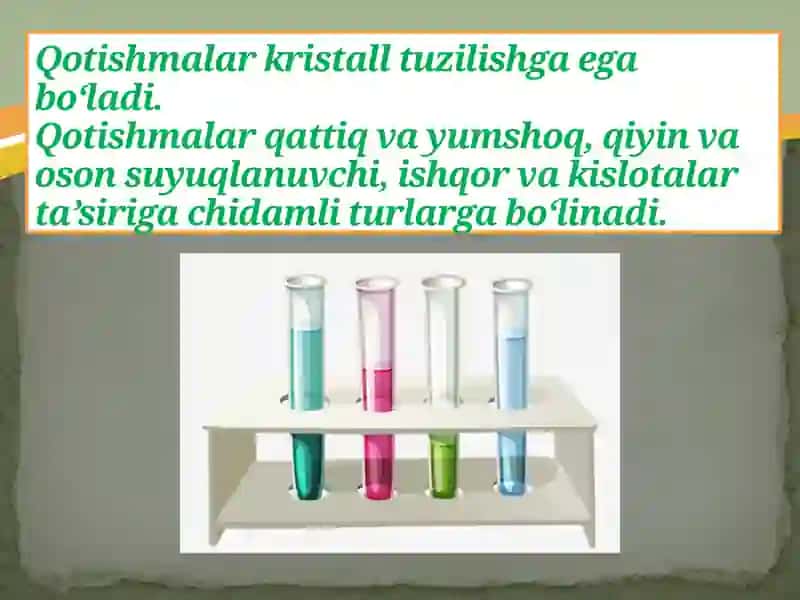 Qotishmalar 4