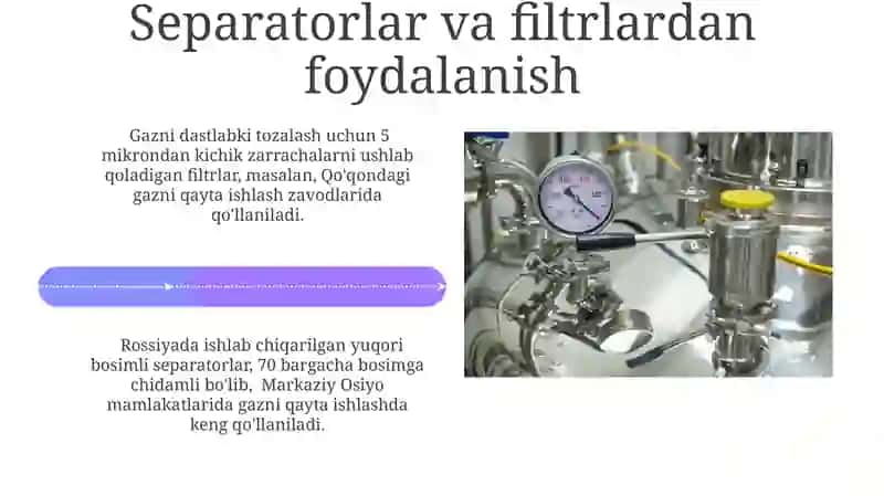Tabiiy gazni tashqi sovutish sikli 4