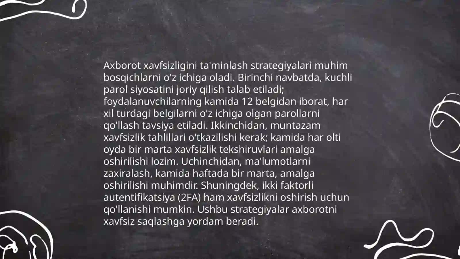 Axborot xavfsizligini taminlashning g'oyaviy-nazariy asoslari 4