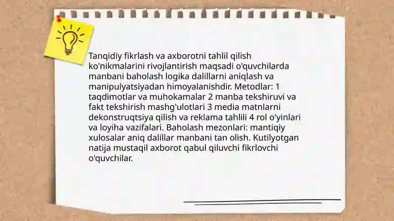 O'quvchilarda media madaniyatini shakllantirish 4