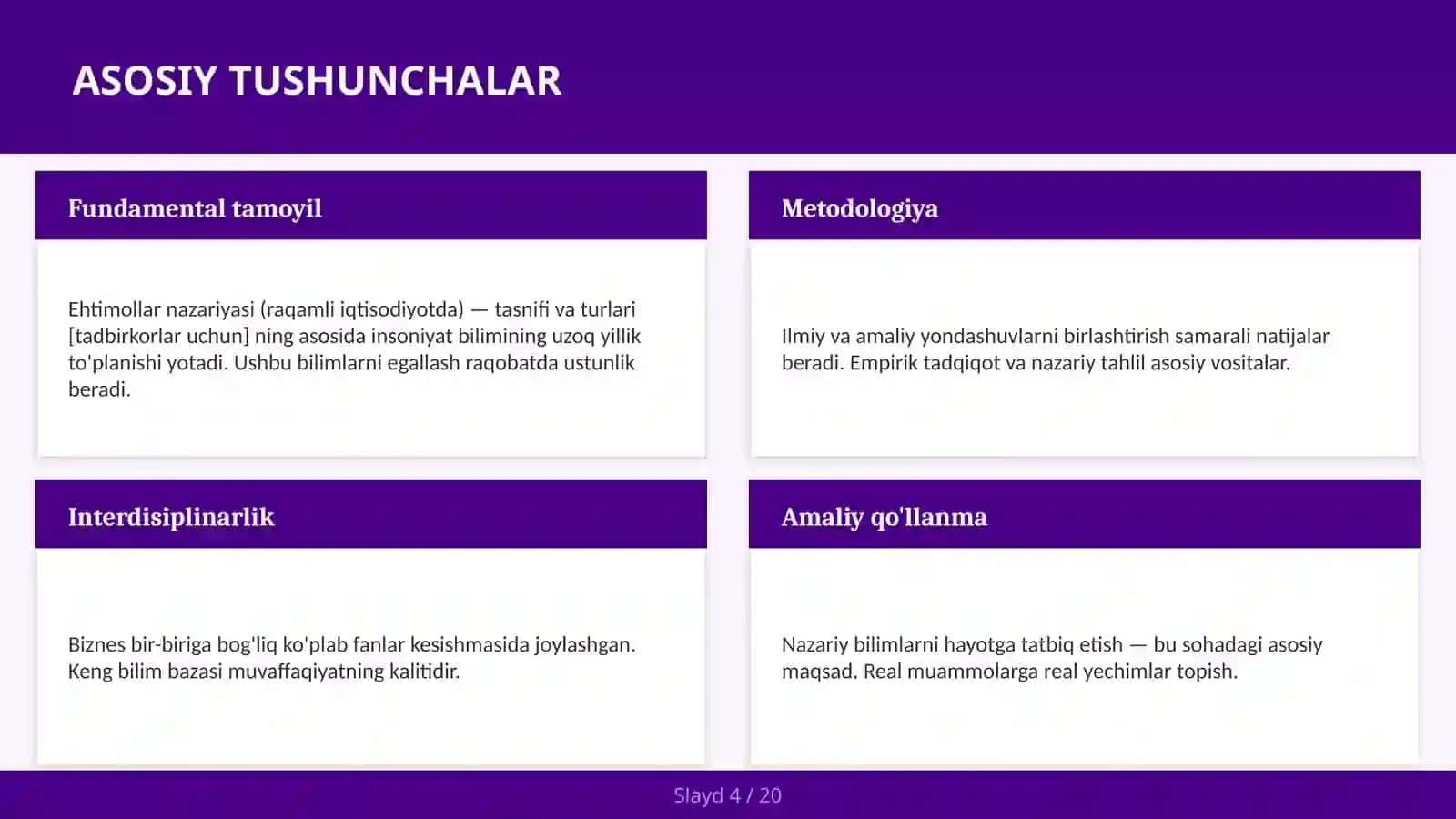 Ehtimollar nazariyasi (raqamli iqtisodiyotda) — tasnifi va turlari [tadbirkorlar uchun] 4