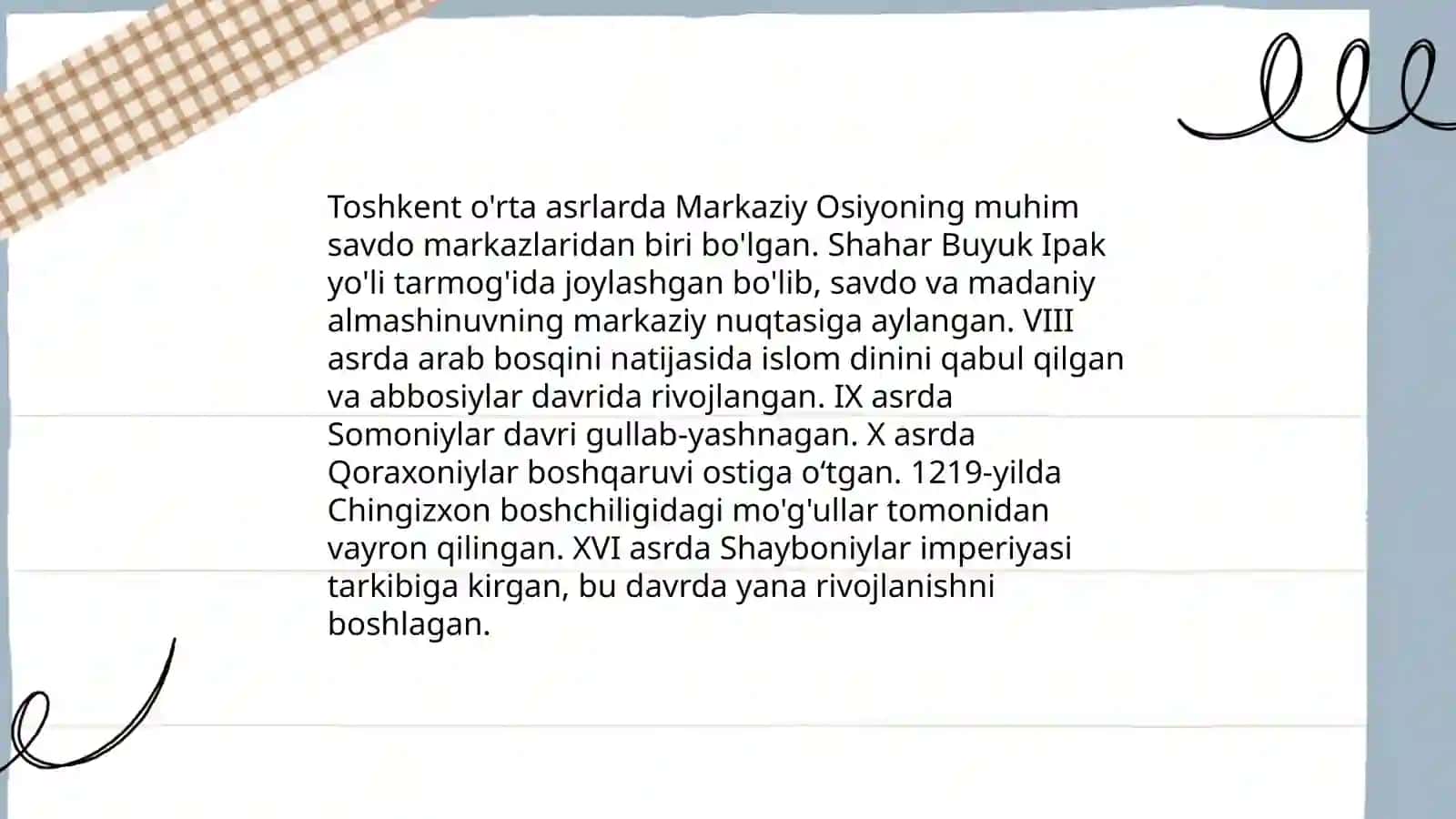 Toshkent tarixi 4