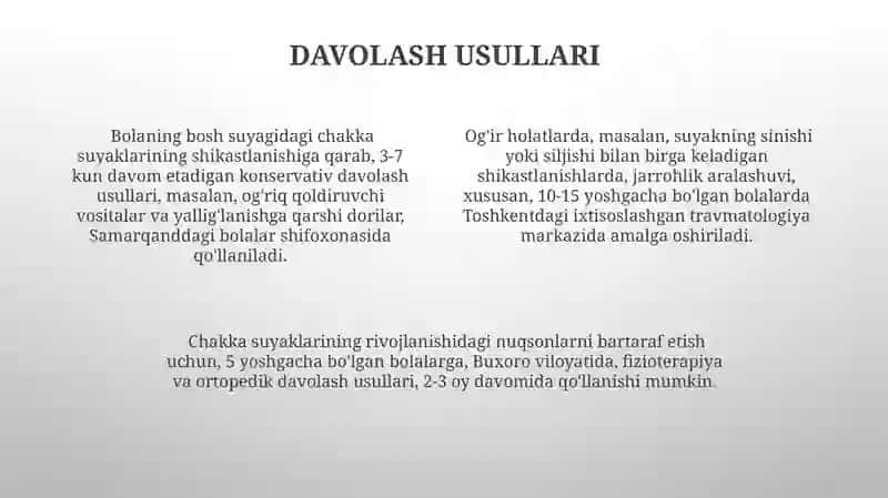 Chakk,chakka osti qanot-tanglay chuqurchalari.Yosh bolalarning kalla suyaklari Javohir 4