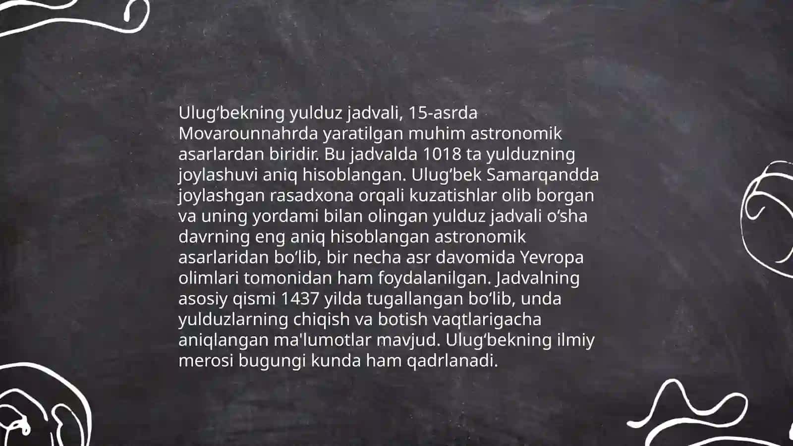 Ulugʻbekning hayoti 4