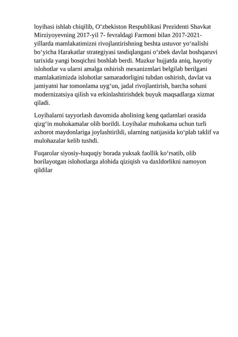 Oʻzbekiston Respublikasinida ommaviy axborot vositalarining faoliyati 4