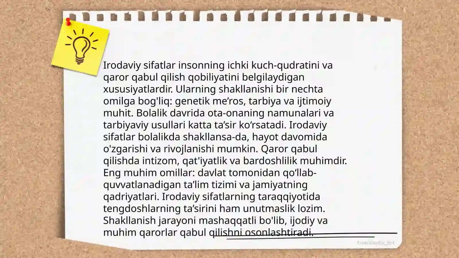 Irodaviy zo'r berish va uning irodaviy sifatlarni shakllantirishdagi ro'li 4
