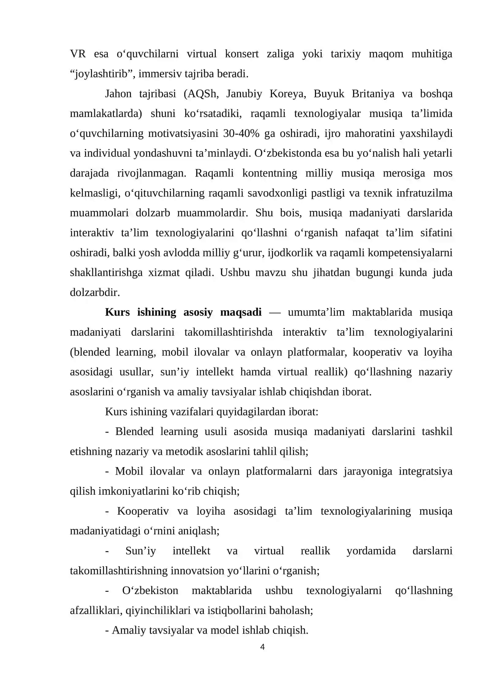 Musiqa madaniyati darslariga  yangi pedagogik texnologiyalarni qo‘llash 4