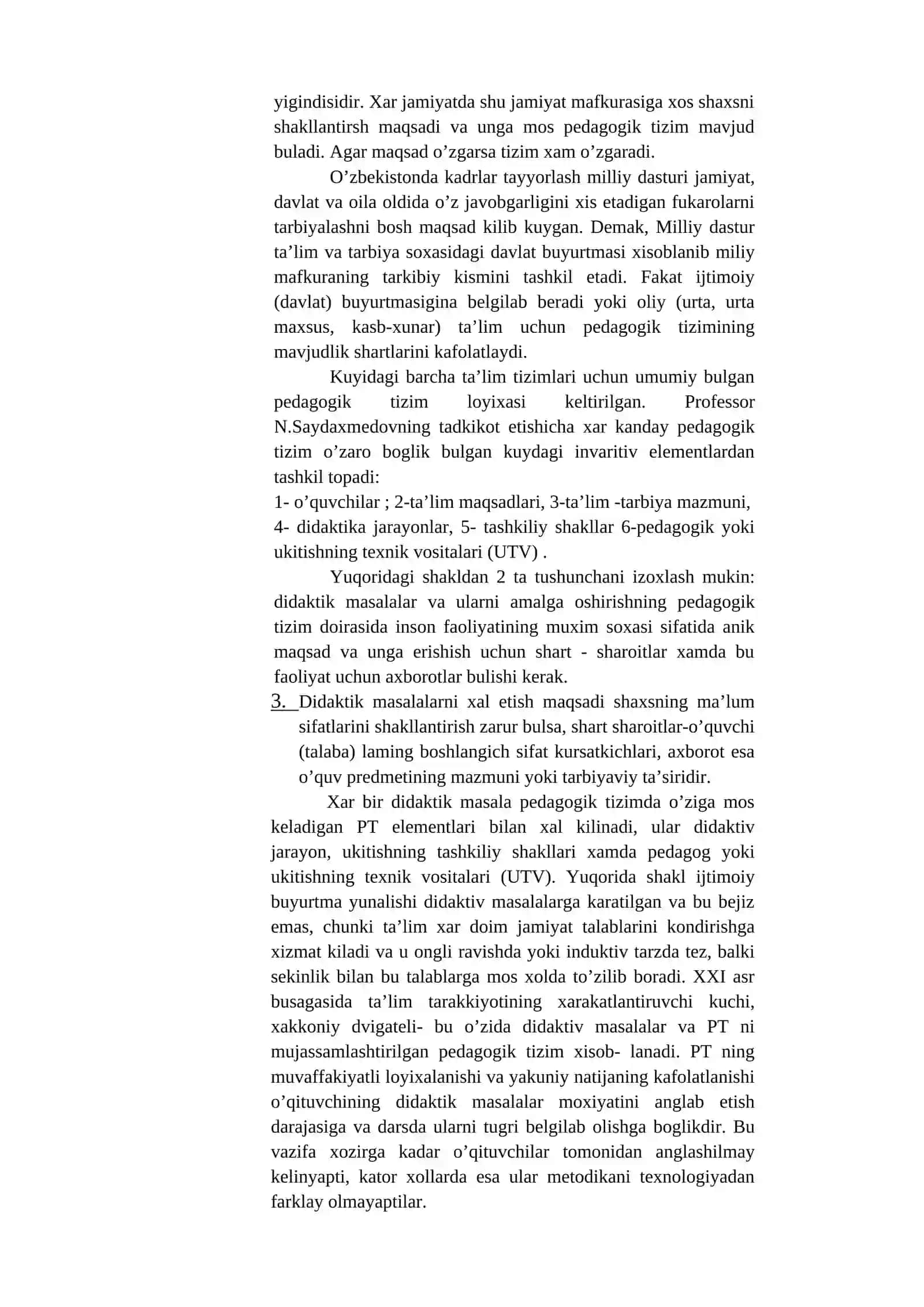 Mavzu № 3. Maqsadni belgilash 4